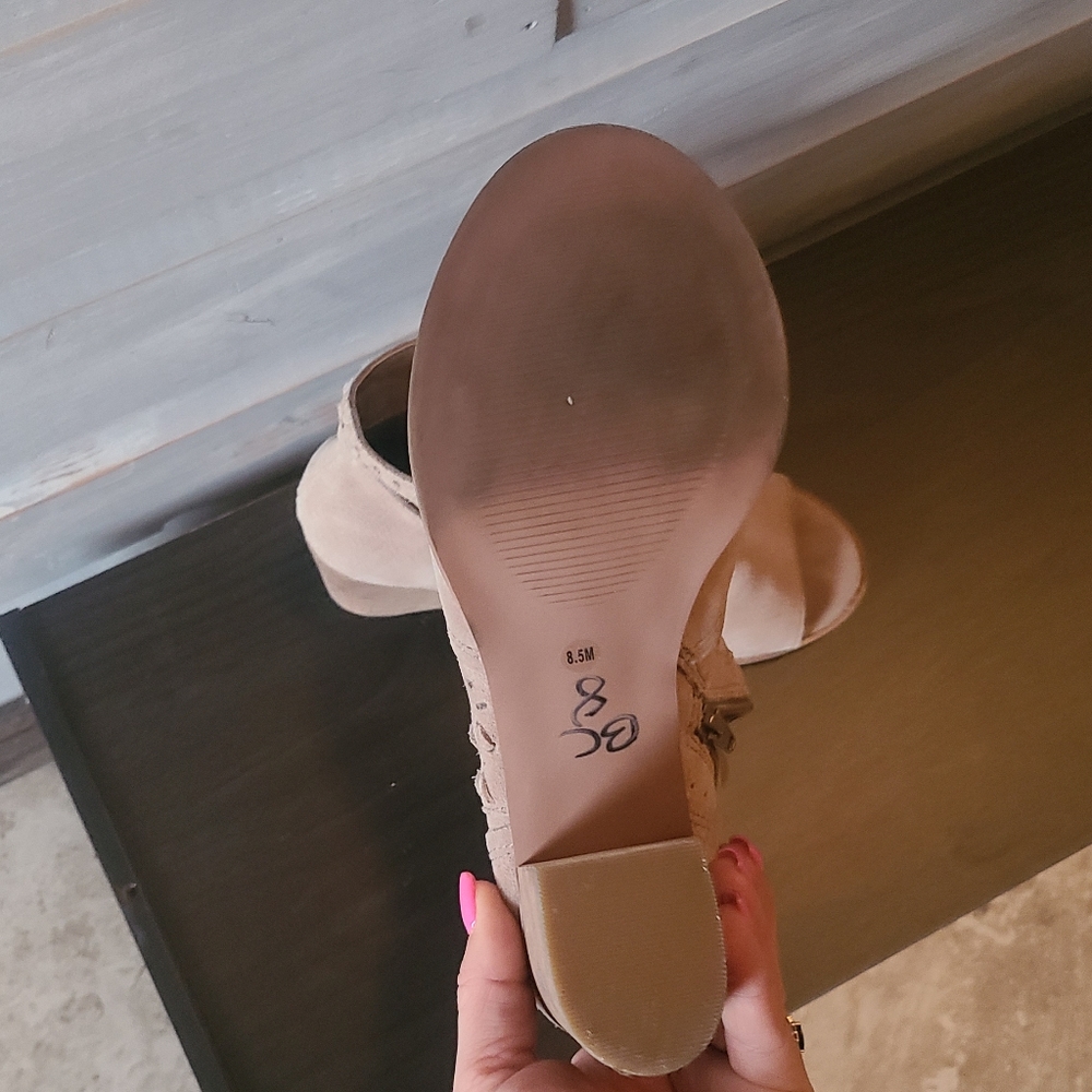 Steve Madden Waylon Peep Toe Bootie 8.5 - Picture 2 of 3